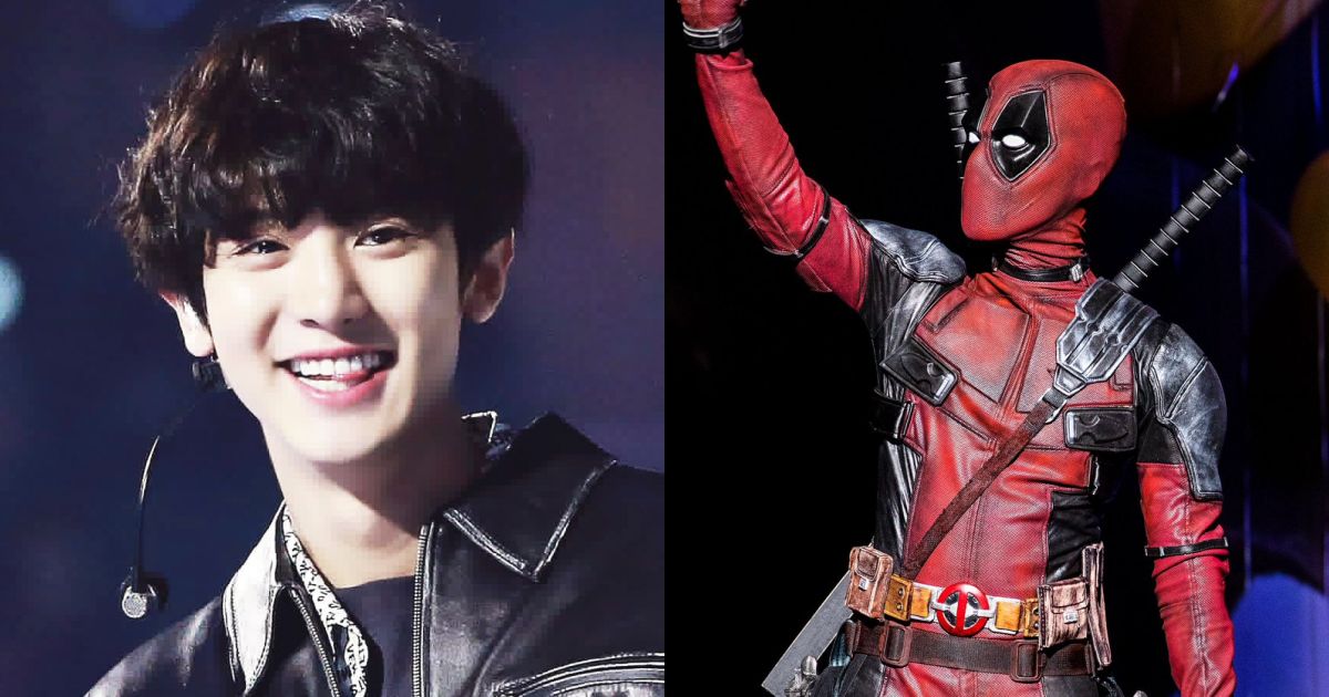 EXO's Chanyeol Finally Got To Wear His Deadpool Halloween Costume