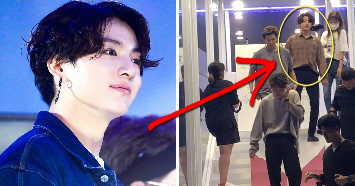 Jungkook's Sexy-Cute Look Stole Hearts At BTS's 