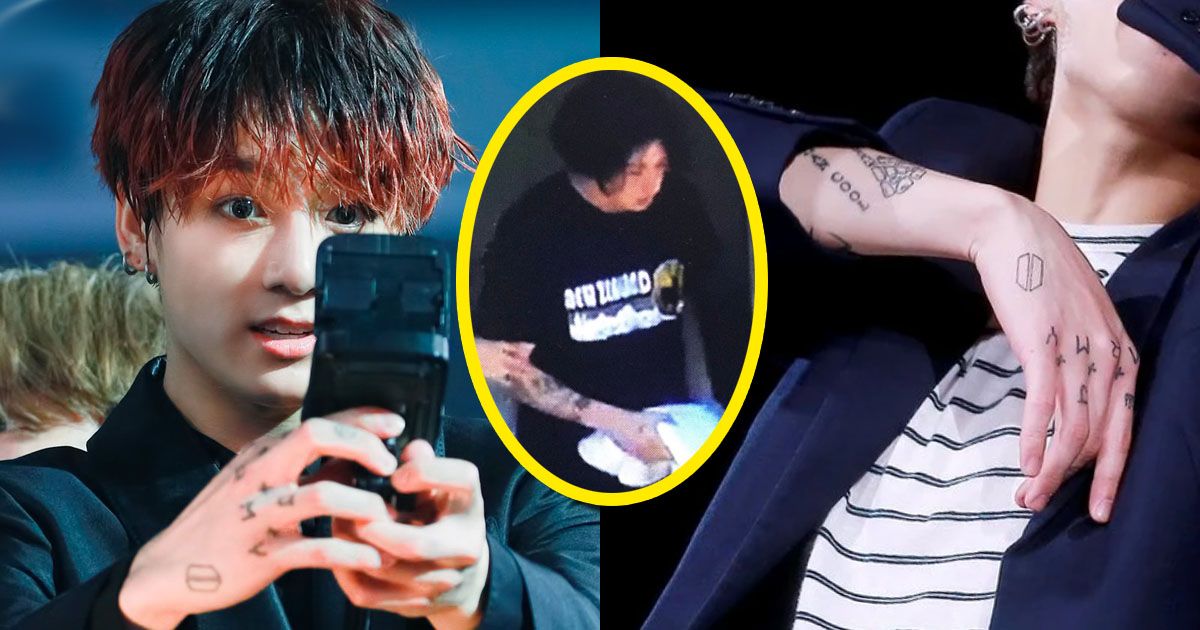 K-Pop artists with tattoos such as BTS' Jimin to EXO's Chanyeol