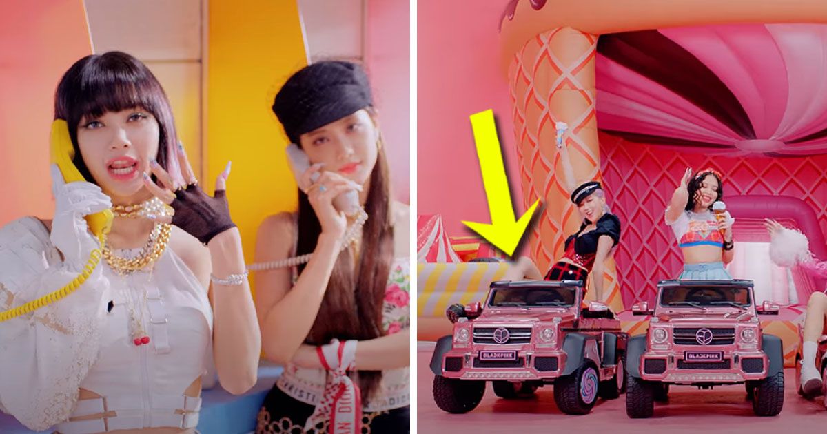 6 Things You Might Not Have Noticed In BLACKPINK's "Ice Cream" MV
