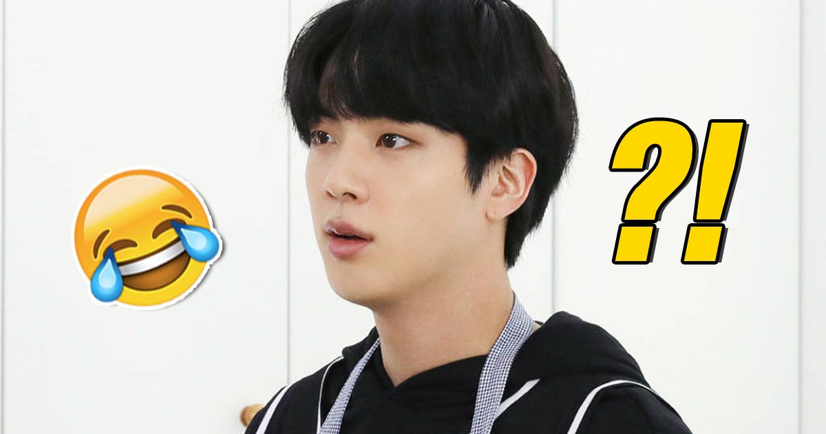 Btss Jin Just Got Attacked Out Of Nowhere And His Reaction Is A