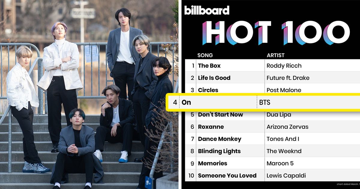 V's Love Me Again Debuts At No. 1 On Billboard's Hot Trending Songs Chart  — US BTS ARMY