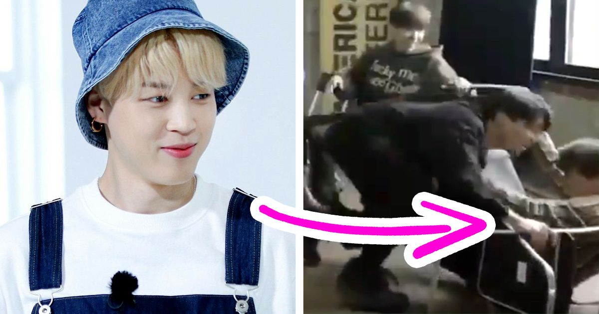 10 Times BTS's Jimin Couldn't Win Against His Biggest Enemy: Chairs ...