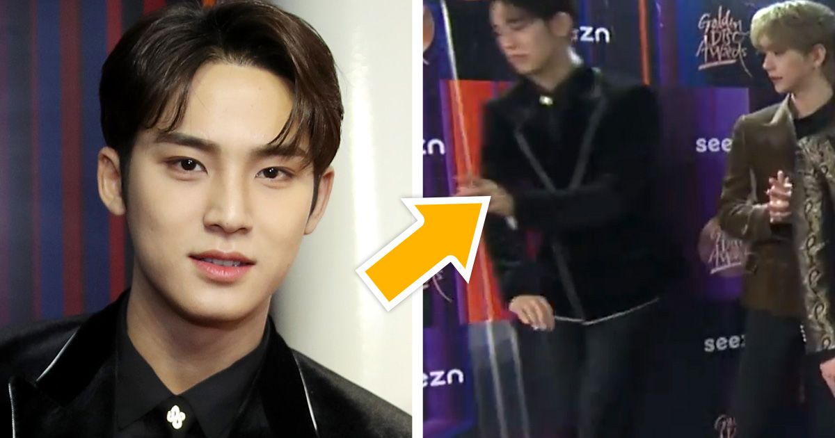 SEVENTEEN's Mingyu Is The Ultimate Gentleman For Lending Staff A ...