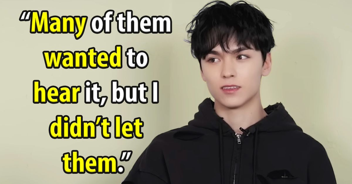 The Reason Vernon Didn T Let Seventeen Hear Black Eye Before It Was