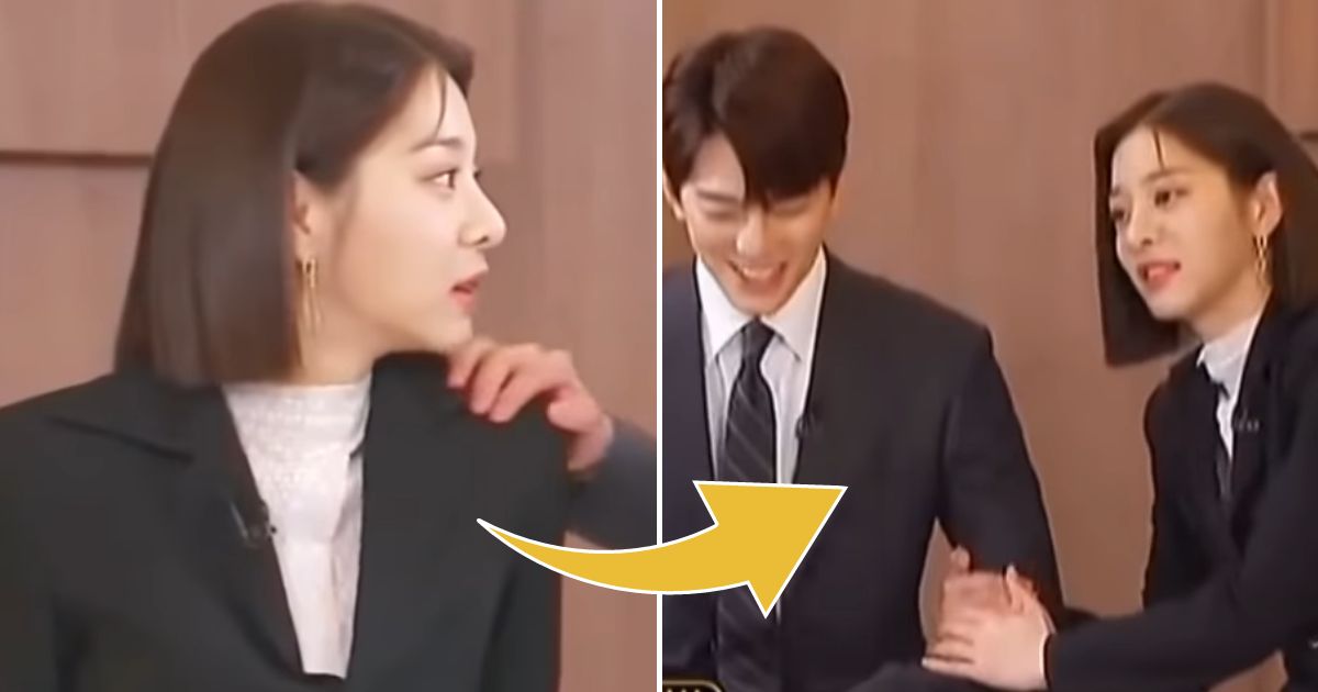 Business Proposal Actress Seol In Ah Held Onto Kim Min Gue So He