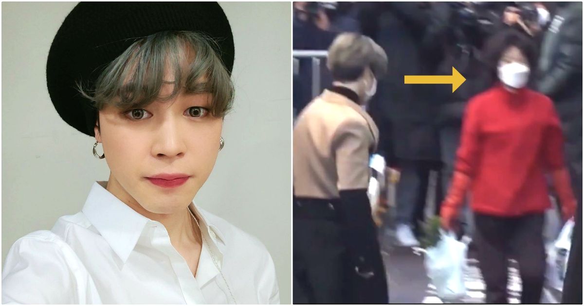 Unbothered Lady Walks By BTS's Jimin With Groceries, Fans Are ...