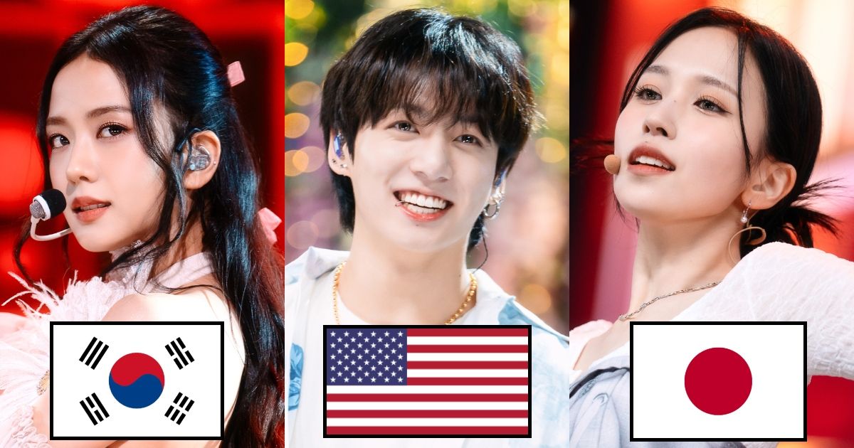 The Current Five Most-Watched K-Pop Artists From 12 Different Countries
