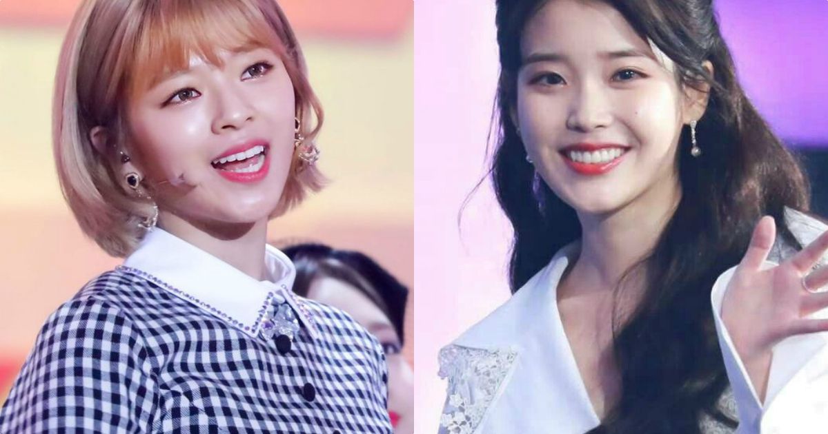 Twice's Jeongyeon Introducing Herself To Iu Is The Cutest Thing You'll 