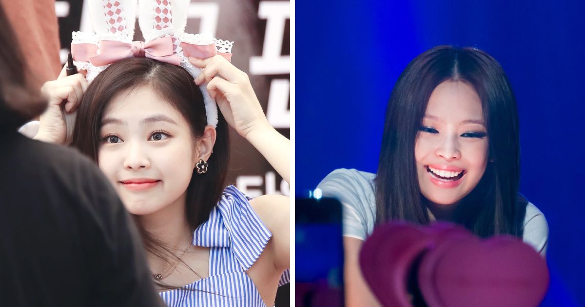 25+ Times BLACKPINK's Jennie Was Caught Looking At BLINKs Like They're ...