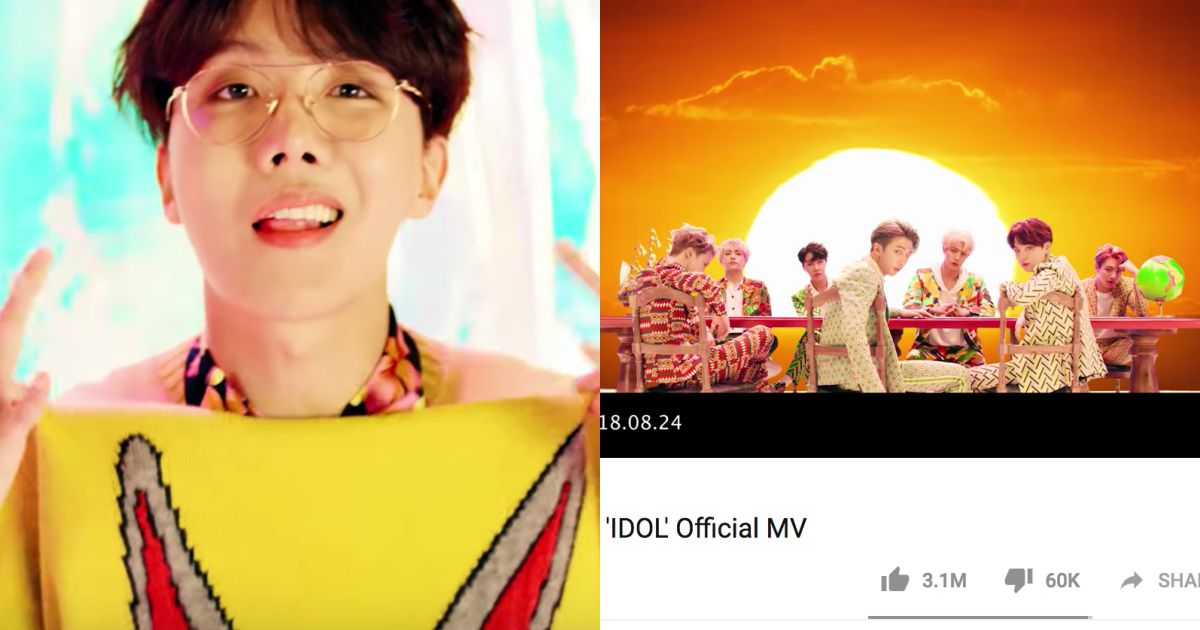 Btss Idol Mv Breaks Their Own Record Of Fastest 10 Million Views On