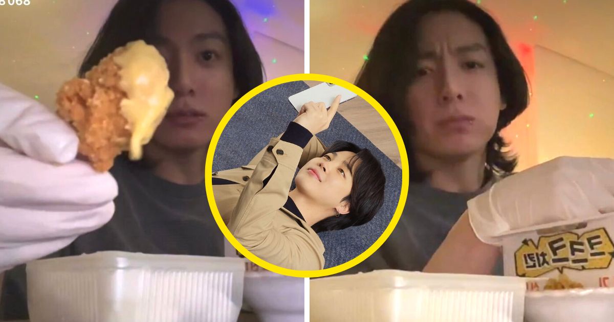 BTS's Jungkook Goes Live Again With A Chicken Mukbang - And Jimin Pays ...