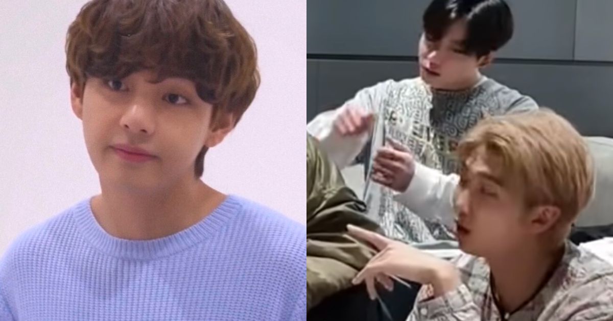 BTS's Jungkook And RM Imitate V's Iconic "Tata Mic" Face Koreaboo