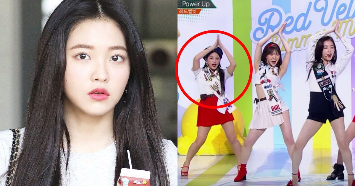 Netizens Bash Yeri For Failing To Keep Up With Red Velvets Choreography