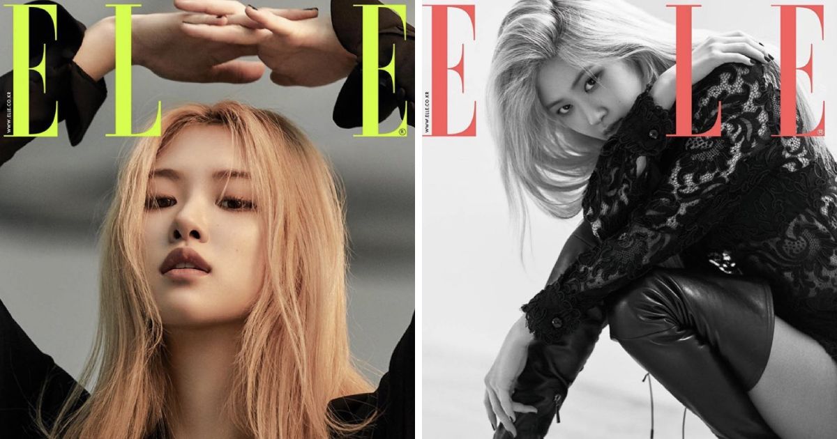 Rosé Becomes The Final Solo Blackpink Member To Make The Cover Of Elle