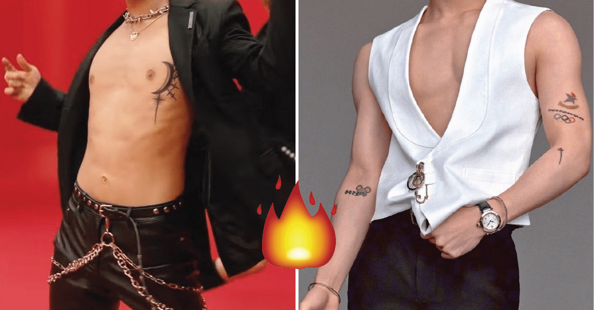 10+ Male K-Pop Idols Who Aren't Afraid To Show Off Their Tattoos - Koreaboo