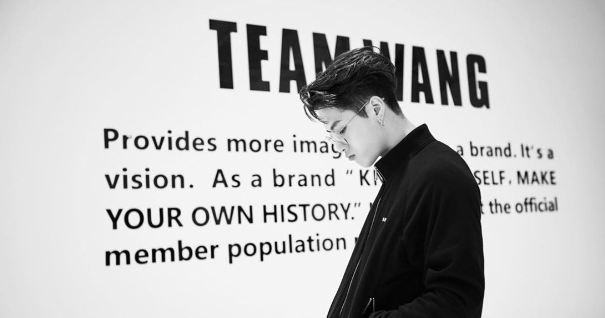 Jackson wang team wang on sale hoodie