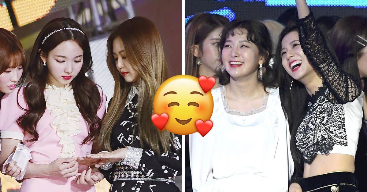 Heartwarming Friendships That Came Out Of Red Velvet Twice And Blackpinks Inseparable Bond