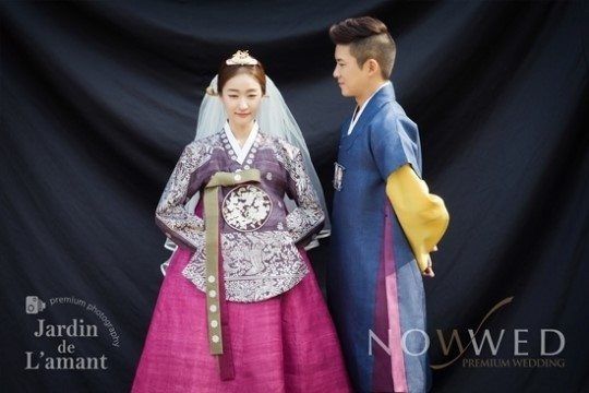 Hong Kyung Min and Kim Yuna  wedding shoot