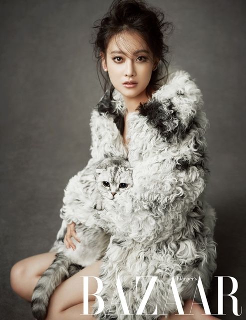 Oh Yeon Seo for Bazaar Magazine