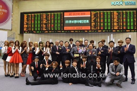 Cube Entertainment on KOSDAQ