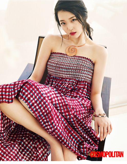 f(x) Sulli COSMOPOLITAN Korea June 2015-4