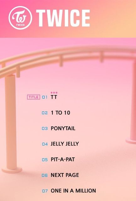 Twice-3rd- mini-album- songs