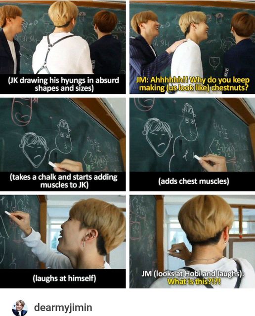 jimin-bts-jungkook-reaction-to-drawing