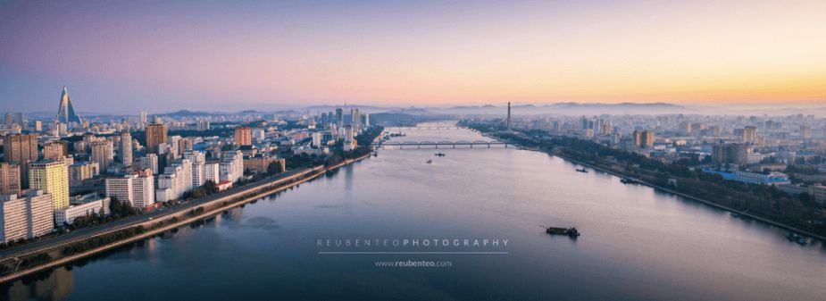 A GORGEOUS PYONGYANG SUNRISE