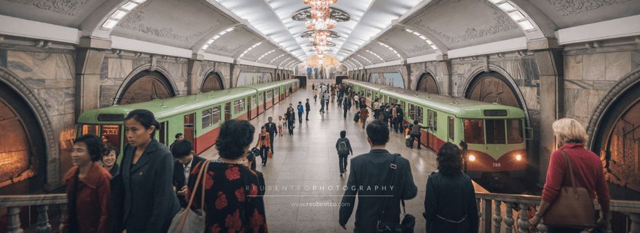 PYONGYANG METRO (PUHUNG STATION)