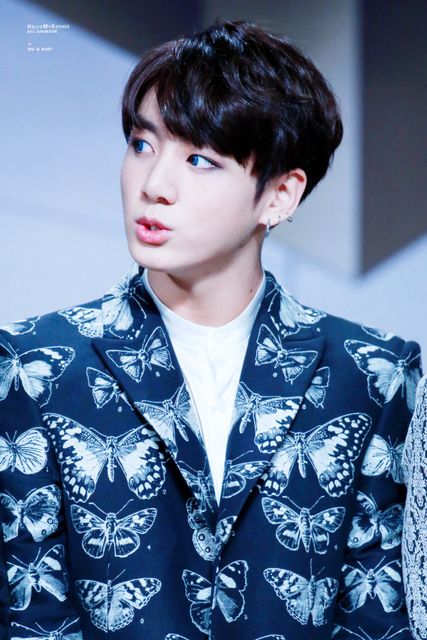 Jungkook's funny expression