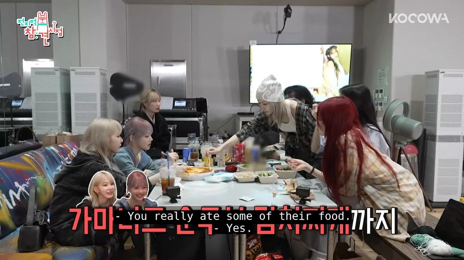 LE SSERAFIM Enjoys Delicious Food After Their Dance Practice _ The Manager EP287 _ KOCOWA+ 3-6 screenshot