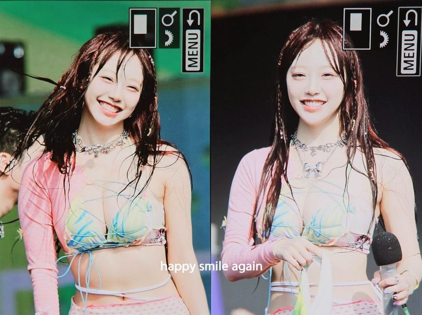 Cignature's Jeewon Crowned The New "Waterbomb Goddess" After Going