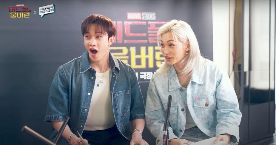 Bang Chan (left) and Felix (right)