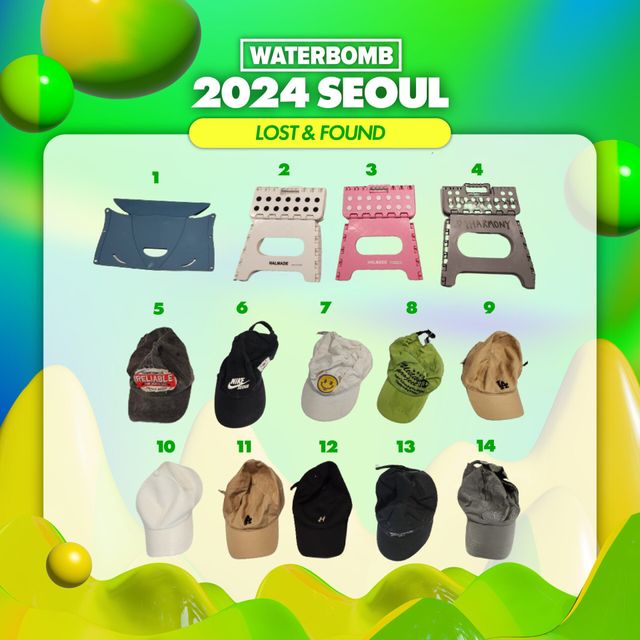 One Fandom's Light Stick Stands Out On “2024 Waterbomb” Lost Items List