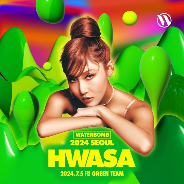 MAMAMOO Hwasa's Sexy "Exposed Underwear" Outfit At "2024 Waterbomb