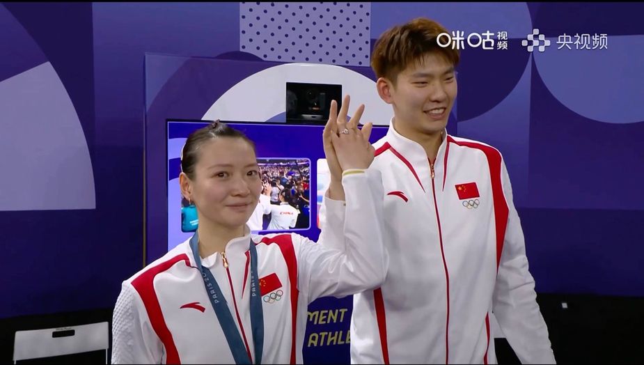 Huang Yaqiong and Liu Yuchen