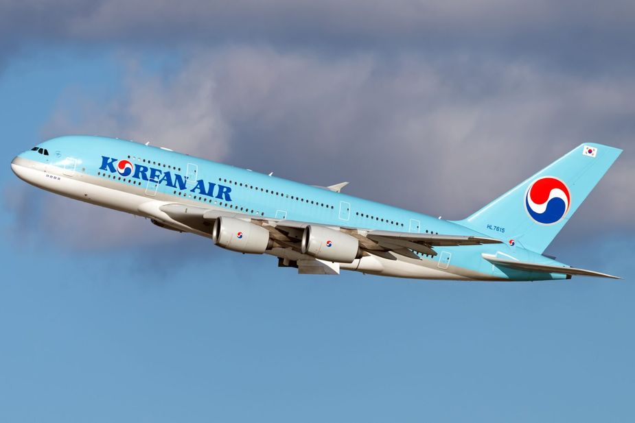 korean air flight simple