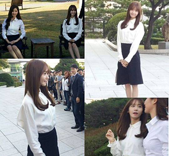 Yoona and Seohyun graduation pictures