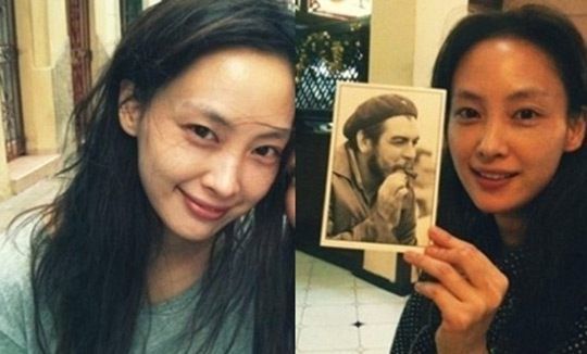 lee na young bareface
