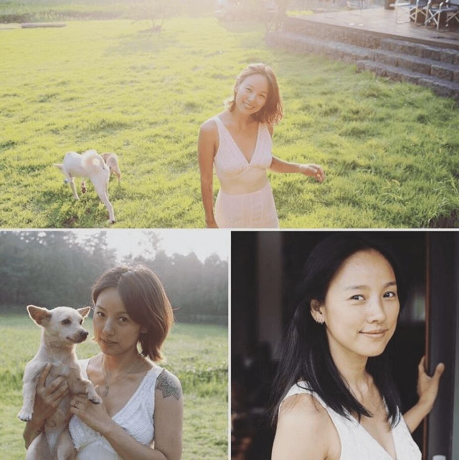Lee Hyori's individual anniversary shots from the 1st, 2nd, and 3rd year photoshoots. / Instagram (@jin_and_min)