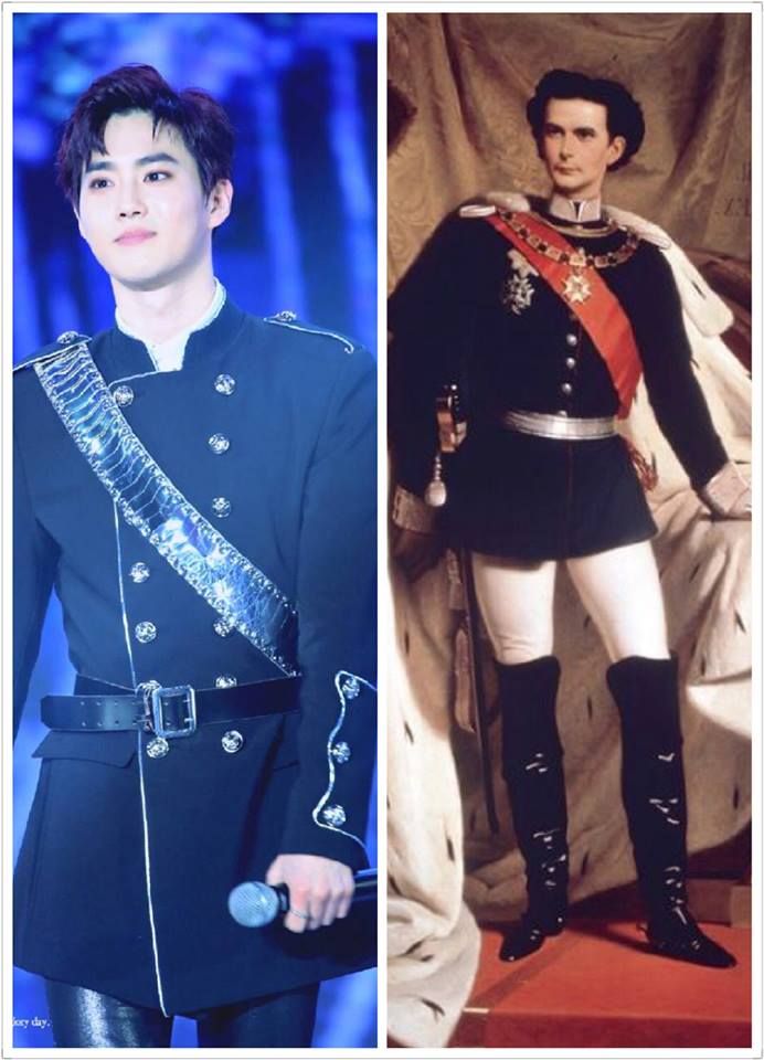 EXO's stage outfits were inspired by European Royalty - Koreaboo