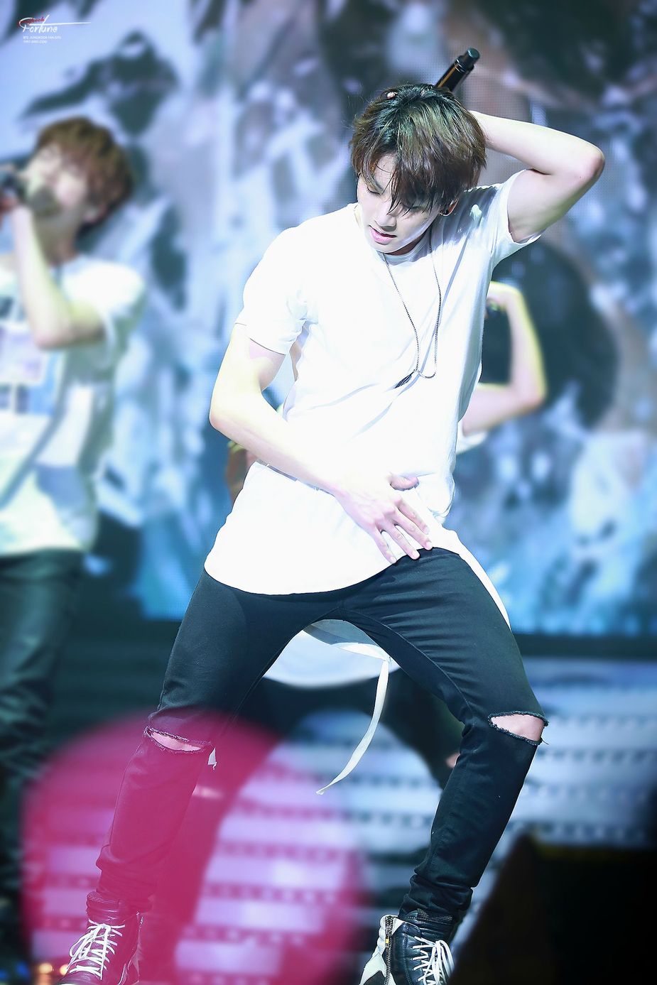 A look at Jungkook's thighs will definitely motivate you to work out. 