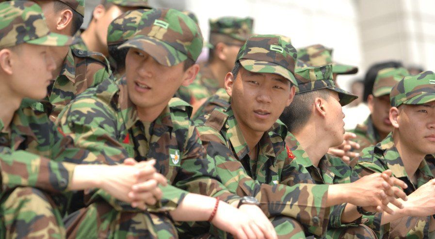 Korean Men Military