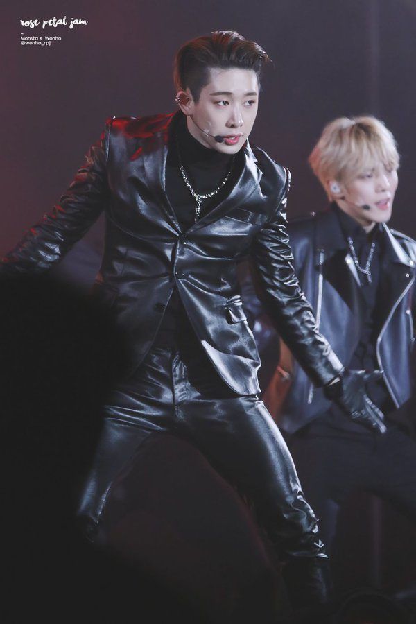 Monsta X Wonho In Leather Pants Is An Experience Everyone Should See