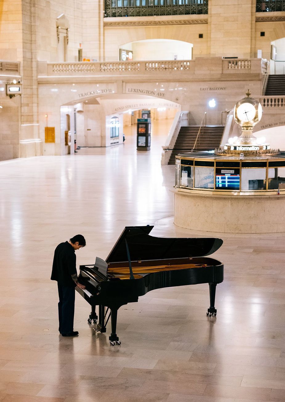 BTS' Jungkook takes over NYC's Grand Central Station in Calvin