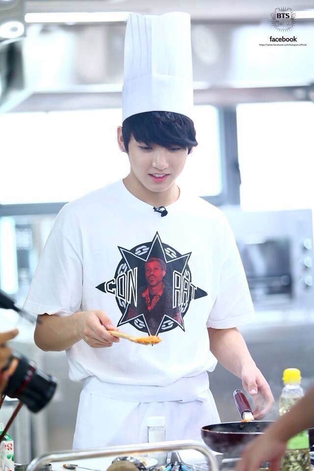 bts facebook jungkook chef