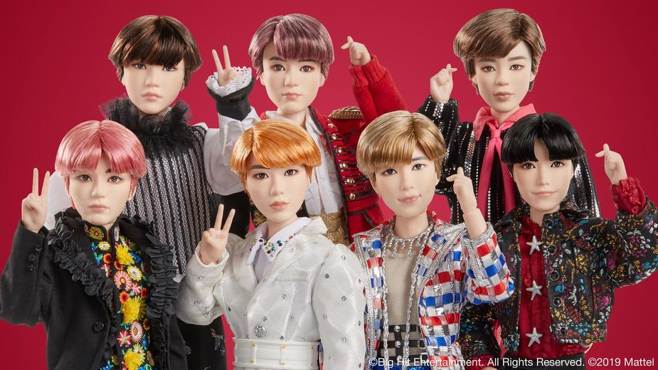 Bts official dolls hot sale