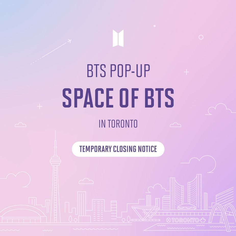 The Reason The BTS PopUp Store In Canada Had To Temporarily Shut
