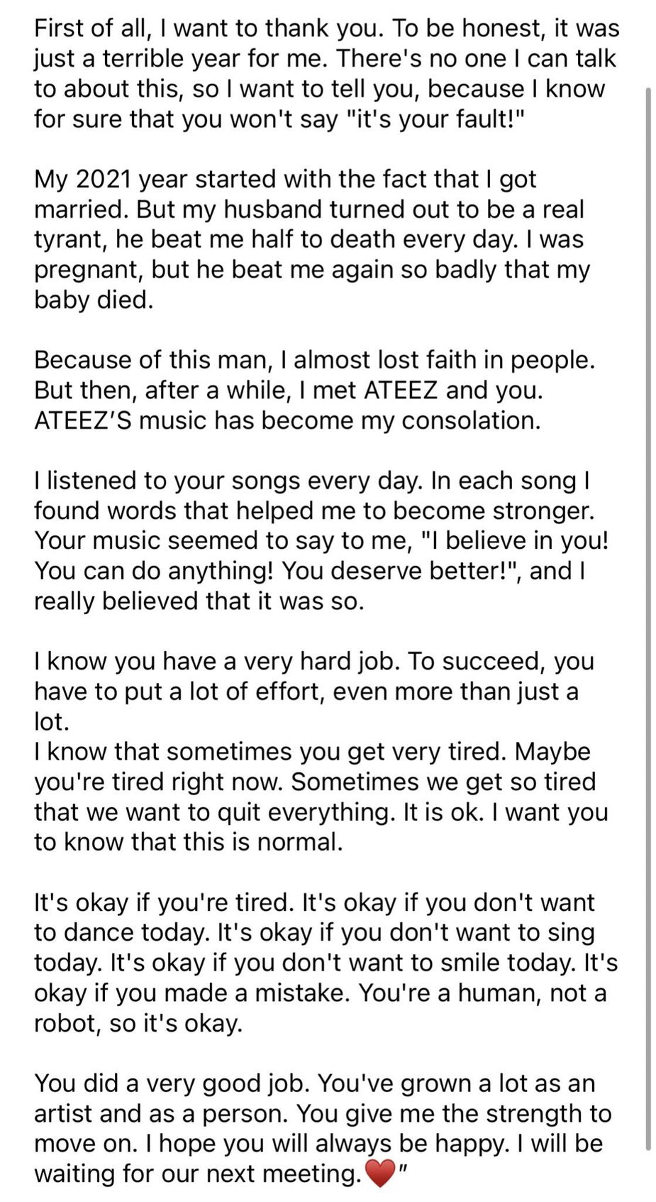 KPop Fan Describes The Extreme Abuse She Suffered To ATEEZ's Wooyoung